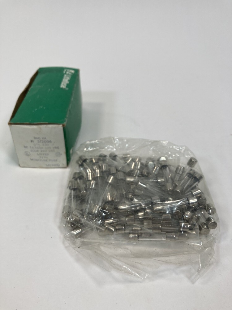 (100) Littelfuse 717H Miniature Fuse 1/2A – 125V AC 100A-250V AC