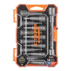 Expert PUNCA-14X Set of 14 magnetic drill sockets