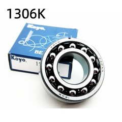 1PC New 1306K Self-aligning Ball Bearings 30x72x19mm For KOYO Fast Delivery