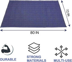 2 Pack Moving Blankets Heavy Duty 80″X72″ Quilted Packing Blankets for Moving