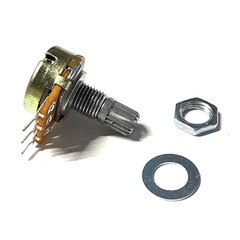 Potentiometer 50 kOhm linear 0.5W Pot 5% shaft OD 6mm OD 0.25 inch