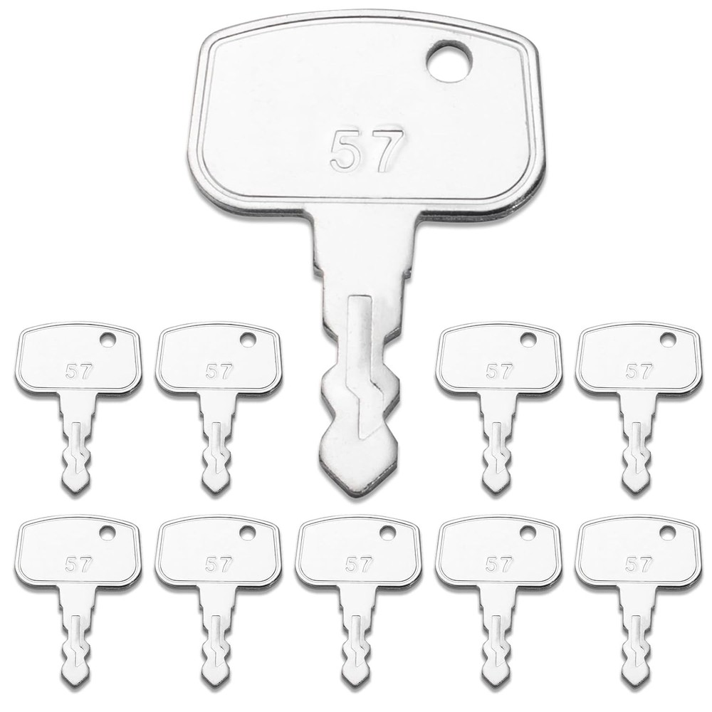10x Ignition Keys PL501-68920 Kubota Tractor Loader RTV900 RTV500 BX1850 SVL90