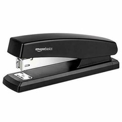 Amazon Basics Office Stapler with 1000 Staples, 25 Sheet 1-Pack, Black