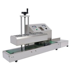 20-100mm Bottle Cap Automatic Sealer Continuous Induction Sealing Machine 1800W