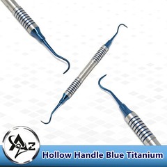 2 Pcs Dental Scaler Anterior Posterior Periodontics Instrument H6/H7 and U15/30