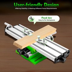 2 Axis Cross Slide Compound Bench Drill Vise Multifunction Milling Working Table