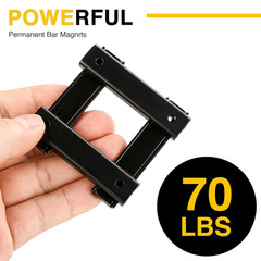 Super Strong Bar Magnets 70Lbs Heavy Duty Rectangular Pot with Screws