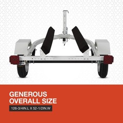 Ultra-Tow Jet Ski and Personal Watercraft Steel Trailer Kit, 610-Lb. Load