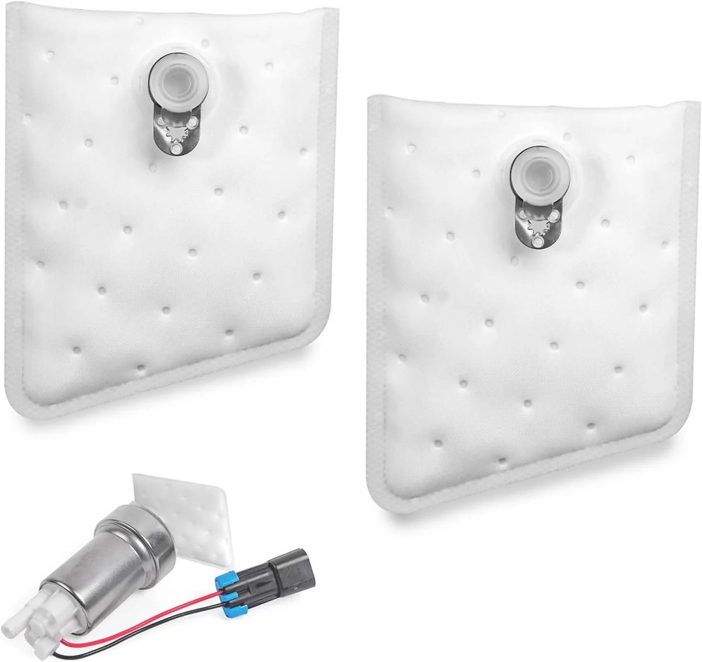 2PCS 125-190 Fuel Filter Pump Strainer Compatible with Walbro 450LPH 525LPH 535L