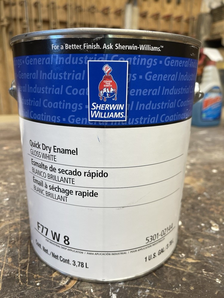 Sherwin WIlliams Industrial Quick Dry Gloss Enamel / Industrial Gray / Gallon