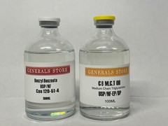 MCT-C8 USP/NF + Benzyly Benzoate USP/NF 100ml Vial