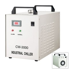 110V CW-3000DF Industrial Water Chiller for 0.8KW / 1.5KW CNC Spindle Cooling