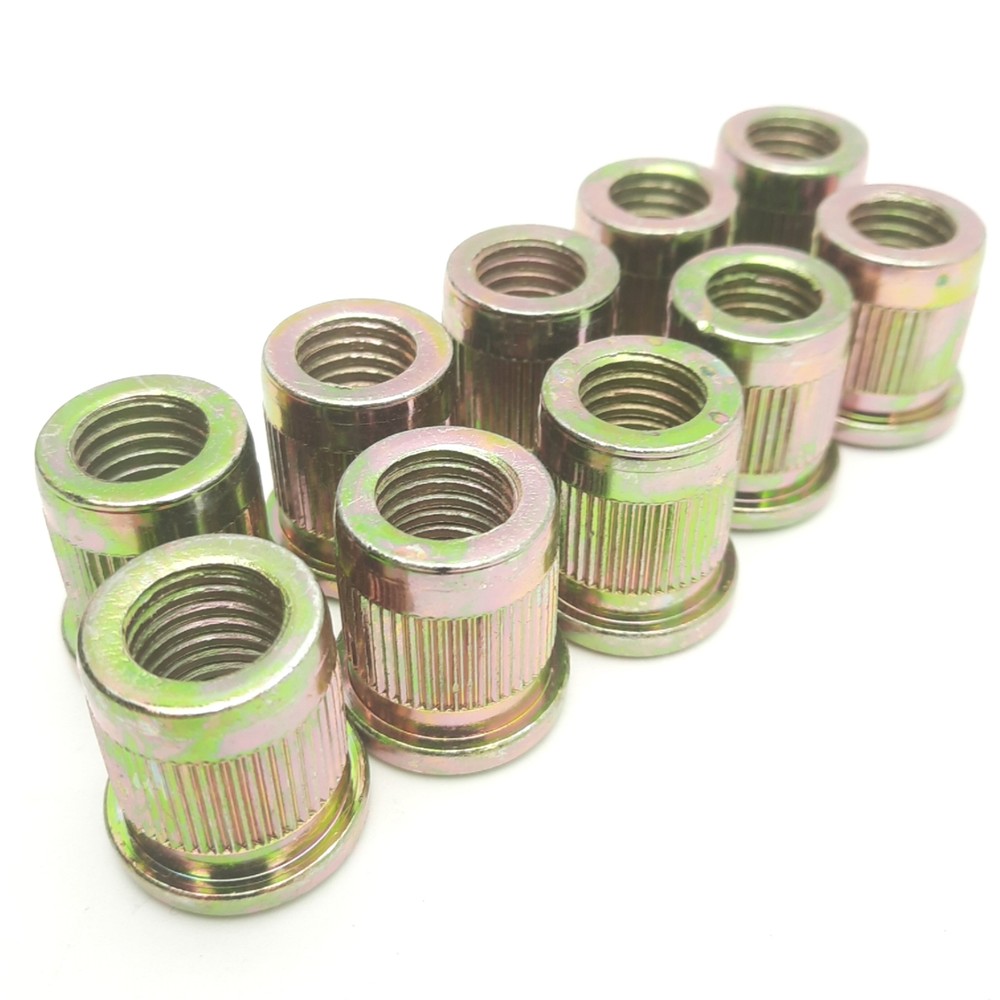 Lot of 10 MayTec 21.14.05.07.3 Threaded Insert, 5/8in-11 Internal Thread, ø28mm