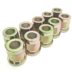 Lot of 10 MayTec 21.14.05.07.3 Threaded Insert, 5/8in-11 Internal Thread, ø28mm