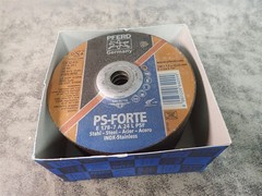 Pferd 61004 PS-Forte E178-7 7″ x 1/4″ x 7/8″ Grinding Wheel 10 Pack (W10)