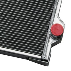 4Row Radiator For John Deere Tractor 4000 4020 AR40832 AR46434 AR49454 Aluminum