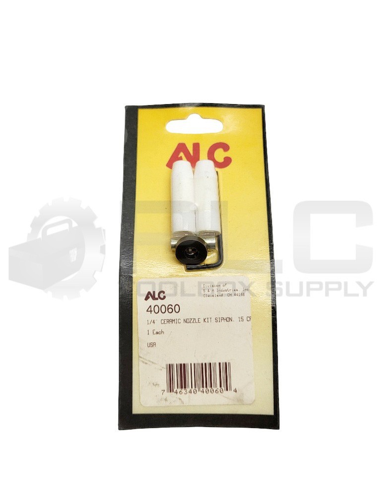 NEW SEALED ALC 40060 1/4″ CERAMIC NOZZLE KIT SIPHON