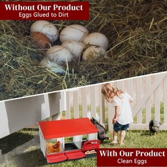 3 Compartments Hen Laying Box Metal Chicken Egg Nexting Boxes for Chicken Coop