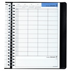 2026 At-A-Glance DayMinder G560-00, 4-Person Daily Appointment Book, 8 x 11″