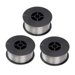 (3 x 2-Lb Spools)E71T-GS .035″ Flux Core Welding Wire – Gasless Mild Steel MIG