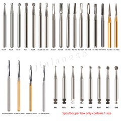 Dental Tungsten Carbide FG RA Round Burs High Speed Handpiece Steel Endo Drills