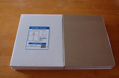 WING OFFICE Premium Shipping Labels Blank Self Adhesive 4 per Sheet 4″ x 5″