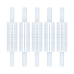 4 Rolls Pallet Wrap Stretch Shrink Film Pipe Wrap Clear 20″ x 1000′ 70 Gauge