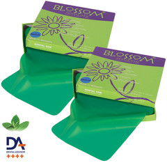 2 X Green Dental Dam 5 × 5″ Rubber Latex Clinical Isolation Barrier Sheet 104Pcs