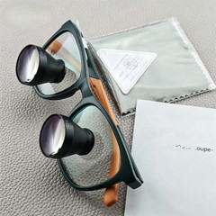 48g Ultra-Light Dental Surgical Loupes 2.0X 3.0X Ergonomic TTL Magnifier Glasses