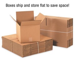 14 x 8 x 6 Corrugated Cardboard Boxes, Medium 14″L x 8″W x 6″H, Pack of 25 | …