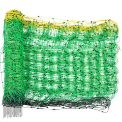 Portable Electric Fence Netting kit for Farms, Ranches, Gardens 49.6″H x 164’L