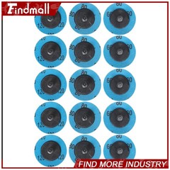 Findmall 71 Pack 2 Inch Roll Lock Sanding Discs Set Quick Change Discs New