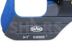SHARS 0-1″ 0.00005″ Digital Electronic Outside Micrometer Carbide Tip 0-25mm P]