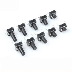 6x6x4.3 – 15mm Tactile Push Button SPST Miniature/Small/Micro PCB Switch 4 Pin