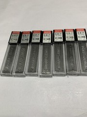 Maxco Mechanical Pencil Leads 0.9x60mm No.2HB 20 Leads Per Container Lot Of 7