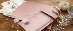#0 Matte Metallic Colorful Poly High Bubble Mailers Envelopes 6×10 DVD Wide CD