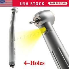 1-10 Self Power Dental LED Fiber Optic E-generator 3 Spray Handpiece 4 Hole