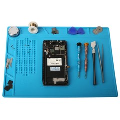 Magnetic Heat Silicone Pad Desk Mat Soldering Repair For BGA