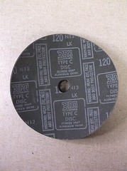 NEW 3M Type C Disc 120 N13 LK Closed Coat Aluminum Oxide Sand Paper, Lot of 12