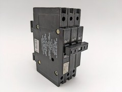 Cutler Hammer QCF3030HT Circuit Breaker 30 Amp 3 Pole 240 VAC DIN Rail Mount NOS
