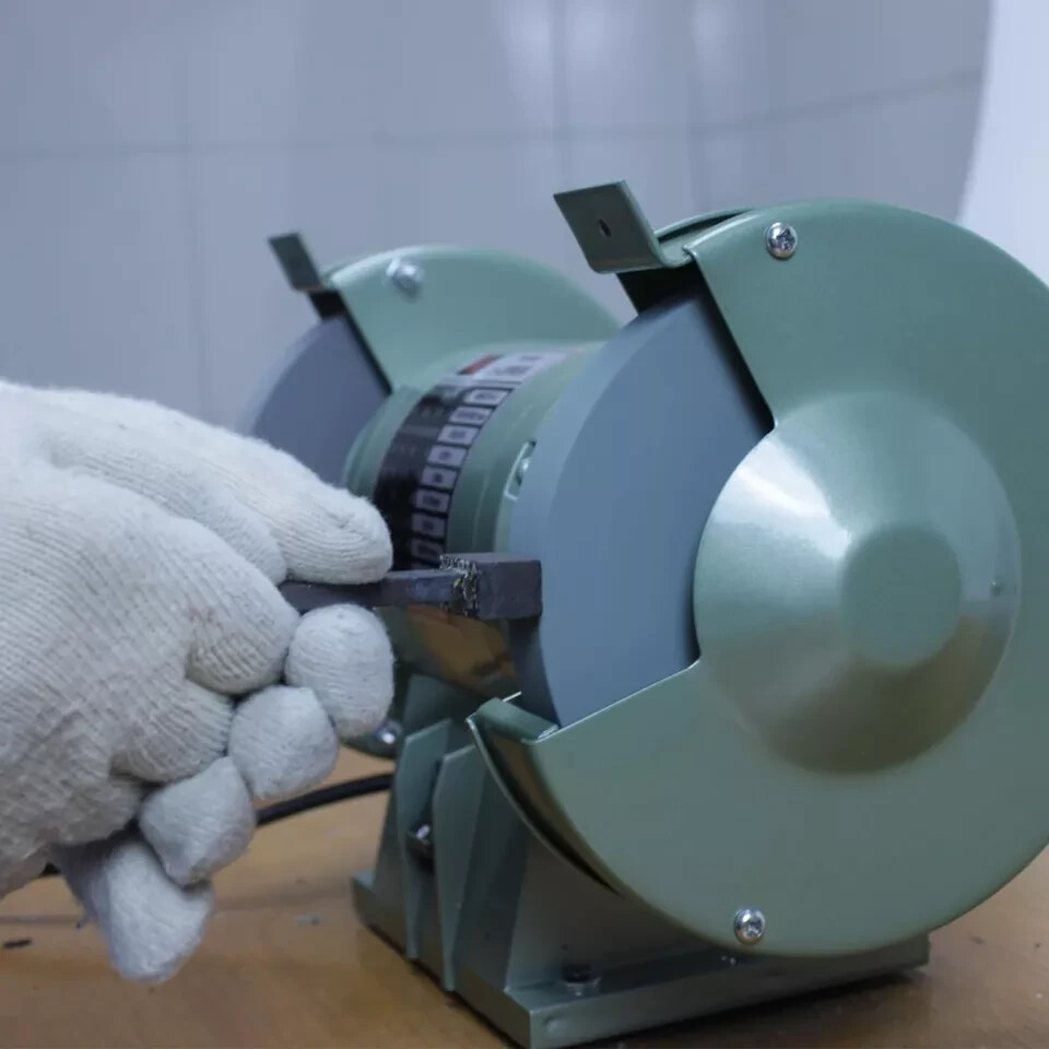 Bench Grinding Wheel 6 Inch Green Silicon Carbide Abrasive For Grinding