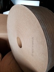 Huge 6 Rolls 3″ x 900ft 5400 Lf Reinforced Gummed Kraft Paper Tape Large Rolls