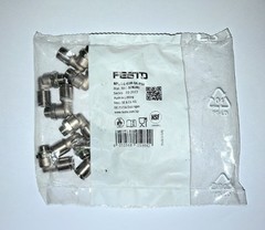 10pcs. (1 Pack) FESTO NPQH-L-G18-Q6-P10 578281 Push-in Fitting