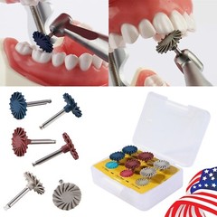 Dental Composite Polishing Kit Diamond RA Polisher Burs For Contra Angle 2.35mm