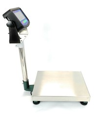 200 lb x .005 lb Digital Floor 12″x16″ Bench Scale Platform 100 kg x .002 kg