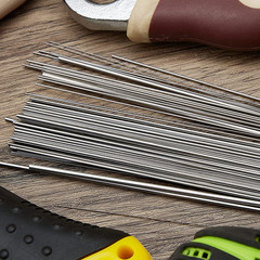 104 Pcs 40 Cm Stainless Steel Spring Music Wire, 12 Different Straight Full Hard