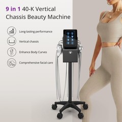 9 in 1 Beauty Machine Body Massage Facial Skin Care For Salon Clinic Vertical