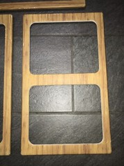 Hubert Full Size Bamboo Melamine Cold Tile – 21″L x 12 3/4″W