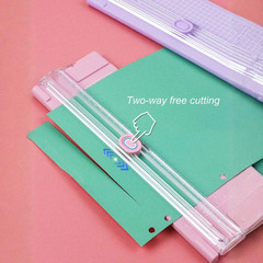 A4 Mini Paper Cutter Trimmer Slicer Portable Safe Guard Cardstock Photo Scrapboo