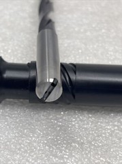 7mm (.2756) Guhring Coolant Through Carbide Drill Bit, Firex, 5XD, 140°, 5511